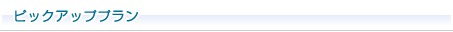 ピックアッププラン
