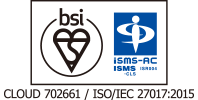 ISO/IEC 27017:2015 / JIS Q 27017:2016（JIP-ISMS517-1.0）〔CLOUD 702661〕ロゴ